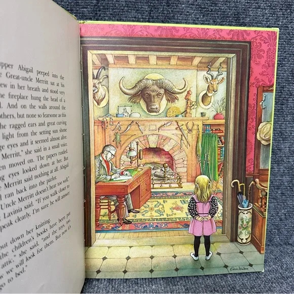 The Visit by Joan Esley Eloise Wilkin FIRST printing 1980 hardcover 9x12 vintage - Picture 8 of 15